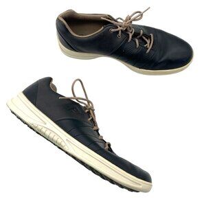 FOOTJOY Contour Casual Golf Shoes Charcoal Men SZ 9 Spikeless Leather Waterproof